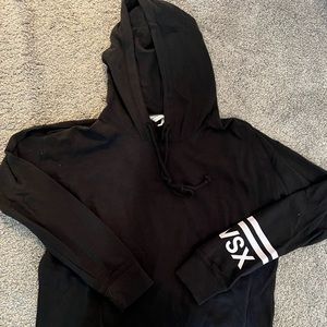 Victoria’s Secret black hoodie sweatshirt size small